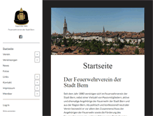 Tablet Screenshot of fwv-bern.ch